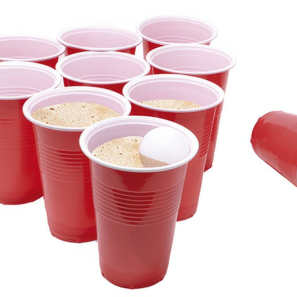 Rode Beerpong Set 35 delig