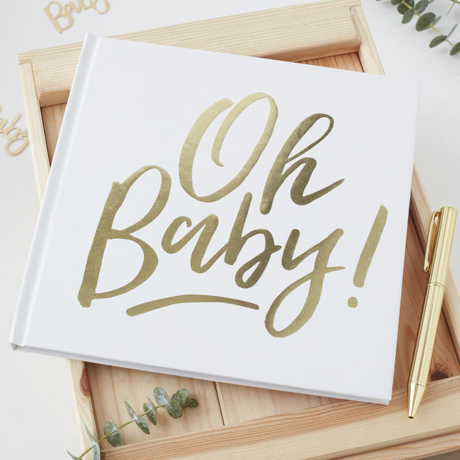 Gastenboek Oh Baby 21cm