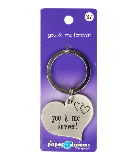 Seutelhanger You & Me Forever 10cm