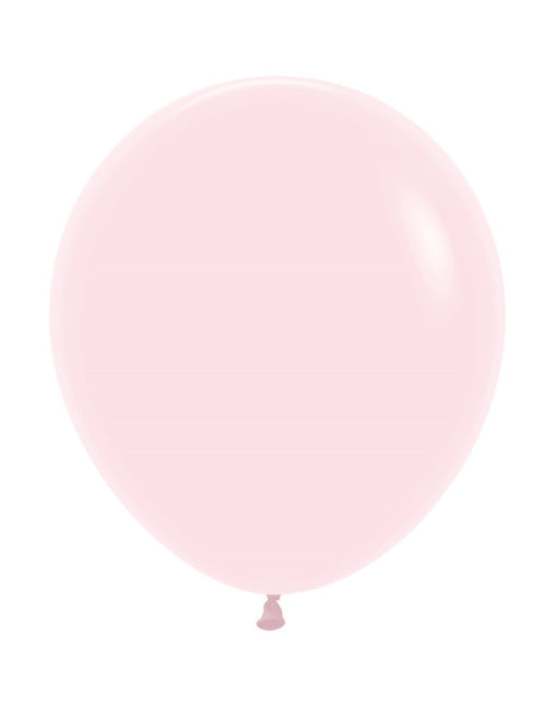 Ballonnen Pastel Matte Pink 45cm 25st