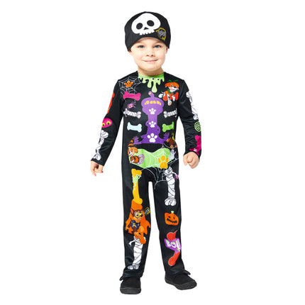 Kind Kostuum Paw Patrol Skeleton