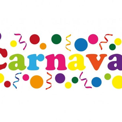 Raamsticker Carnaval 75cm