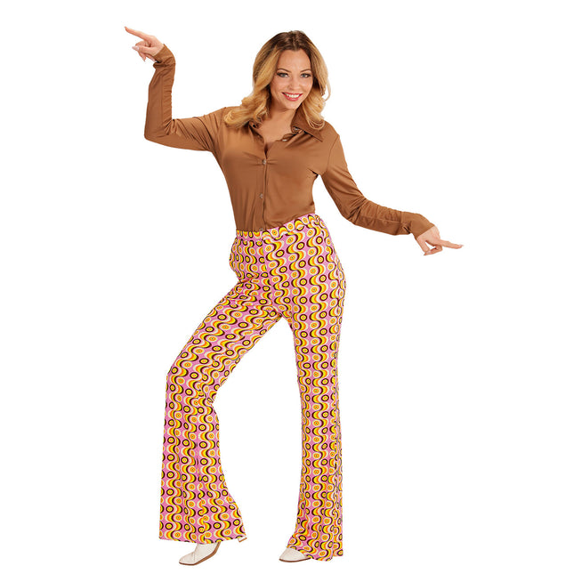 Disco 70S Broek Dames