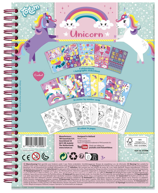 Unicorn Stickerboek Groot