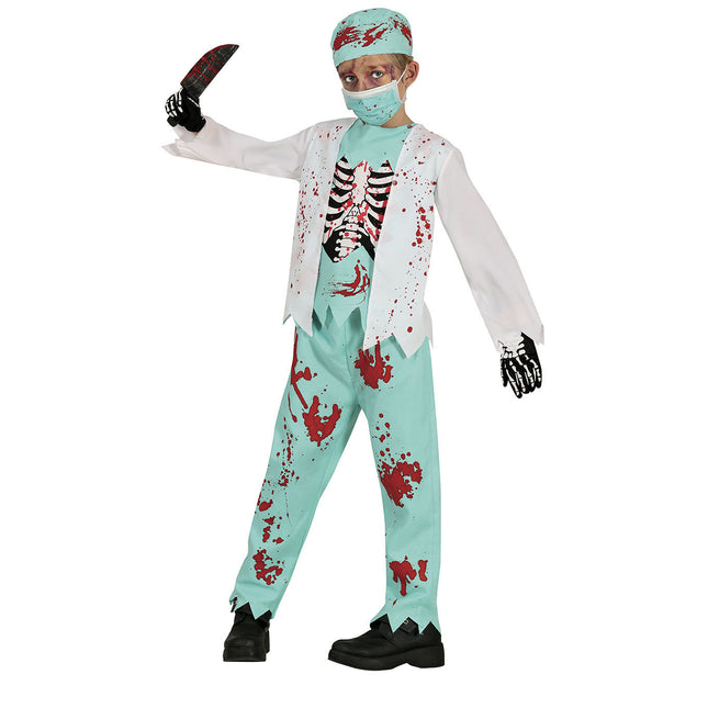 Dokter Halloween Kostuum Kind Bloed