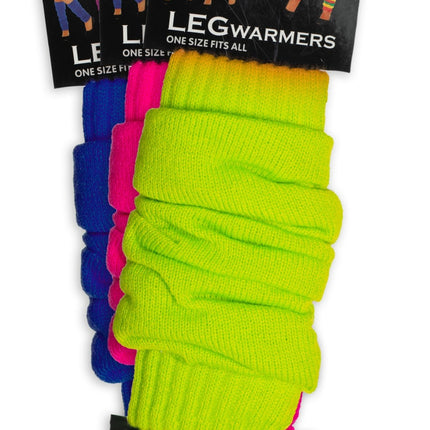 Neon Roze Beenwarmers Luxe