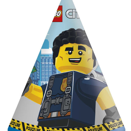 Lego City Feesthoedjes 6st