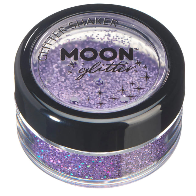 Moon Glitter Holographic Glitter Shakers Purple 5g