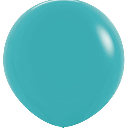 Ballonnen Caribbean Blue 91cm 10st