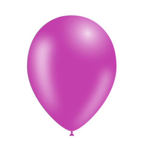 Fuchsia Ballonnen 25cm 10st