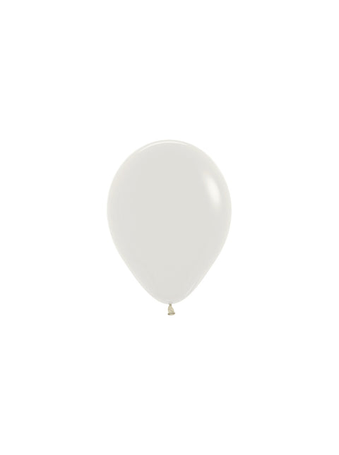 Ballonnen Pastel Dusk Cream 12cm 50st