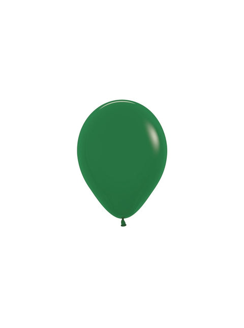 Ballonnen Forest Green 12cm 50st