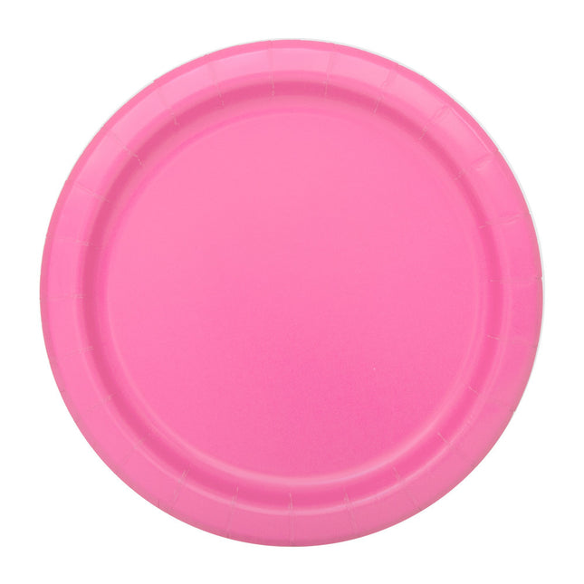 Fuchsia Borden Rond 17,5cm 8st