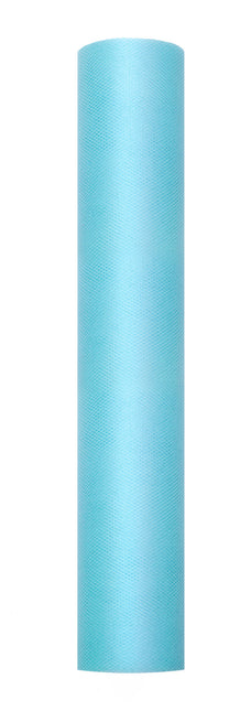 Turquoise Tule Rol 30cm 9m