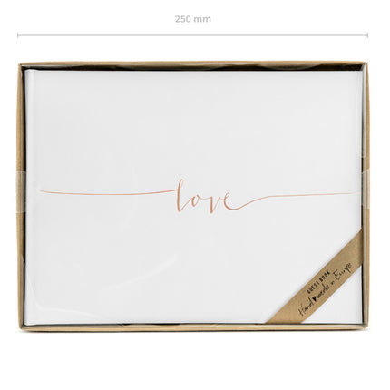 Gastenboek Love 24cm