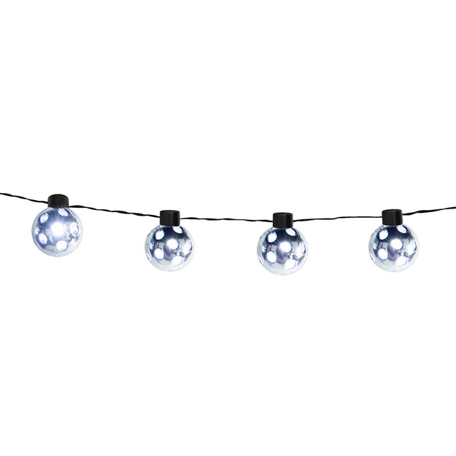 Lichtslinger LED Zilveren Lampjes 1,4m