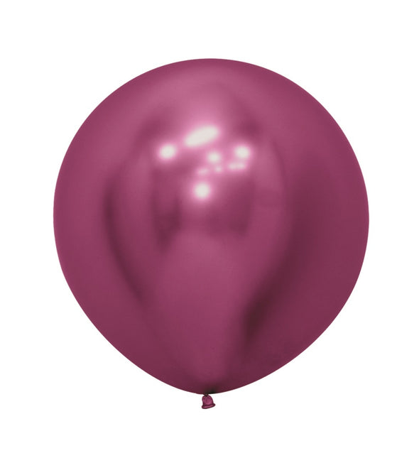 Ballonnen Reflex Fuchsia 61cm 3st