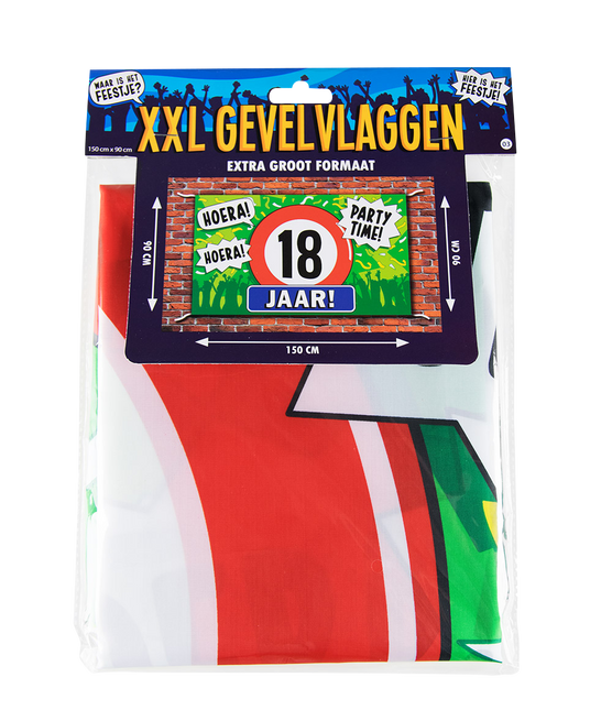 Gevelvlag 18 Jaar 1,5m