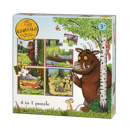 Gruffalo 4- In 1 Puzzel