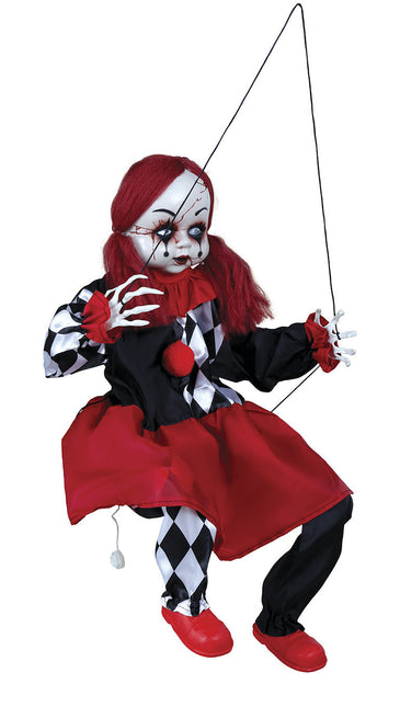 Halloween Hangdecoratie Clown Met Licht En Geluid 80cm