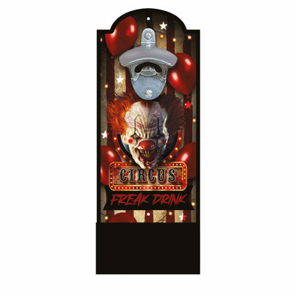 Halloween Bier Opener Clown 30cm