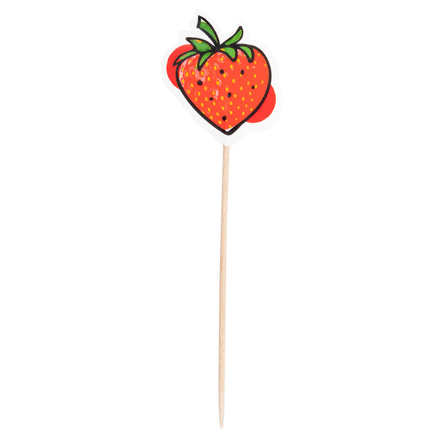 Cocktailprikkers Fruit 12cm 12st