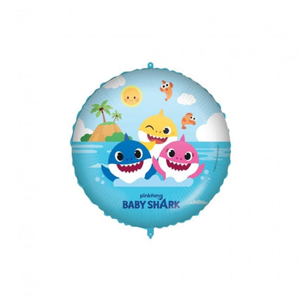 Helium Ballon Baby Shark Leeg 46cm