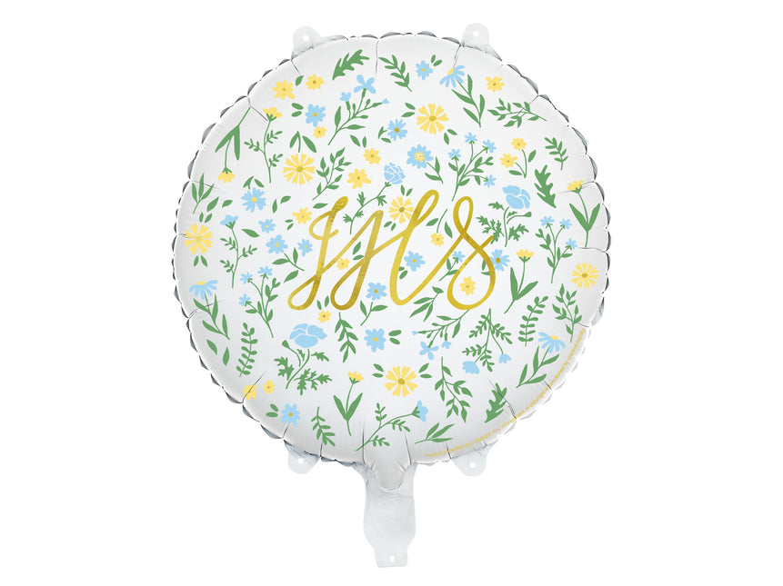 Helium Ballon Ihs Leeg 45cm