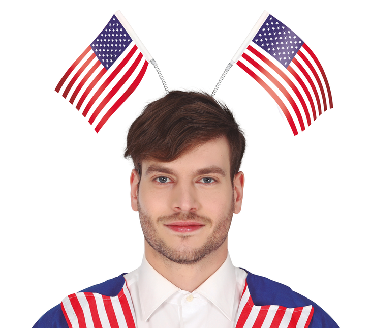 Haarband Amerikaanse Vlaggen