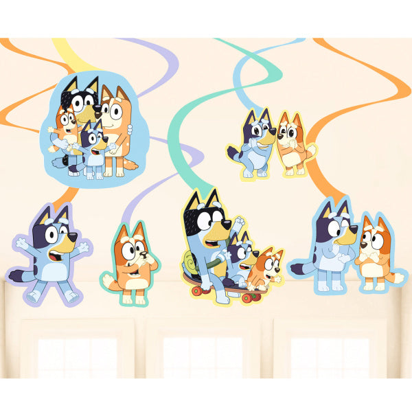 Bluey Hangdecoratie 6st