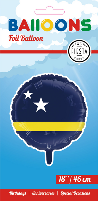 Curacao Helium Ballon Leeg 45cm