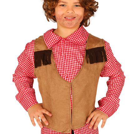 Cowboy Gilet Kind 5/7 jaar