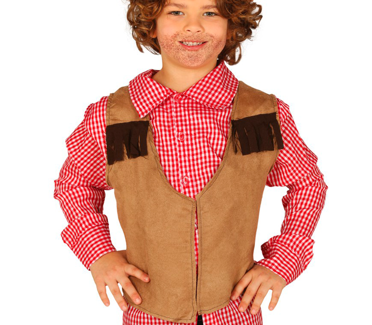 Cowboy Gilet Kind 5/7 jaar