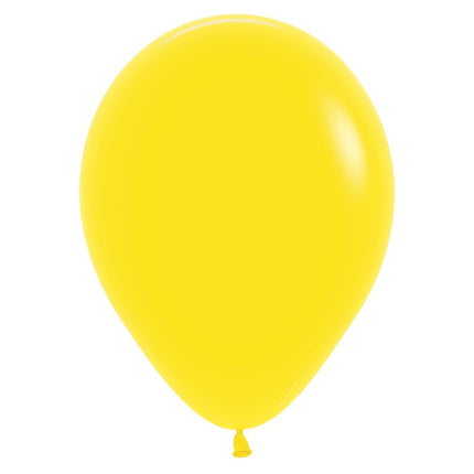 Ballonnen Yellow 23cm 50st