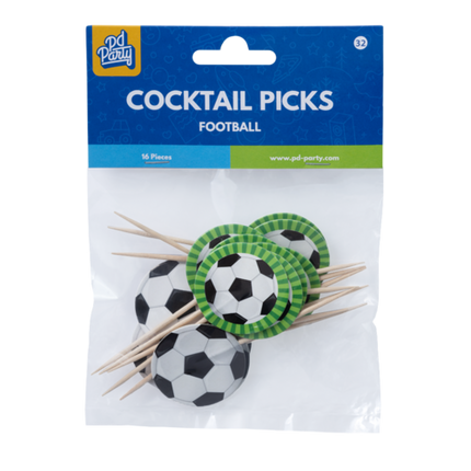 Voetbal Cocktailprikkers