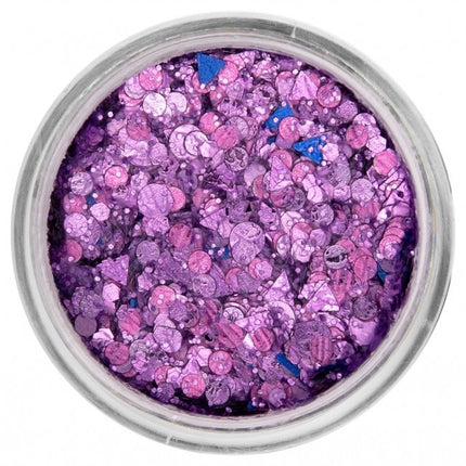 PXP Pressed Chunky Glitter Creme Lavender Scents 10ml