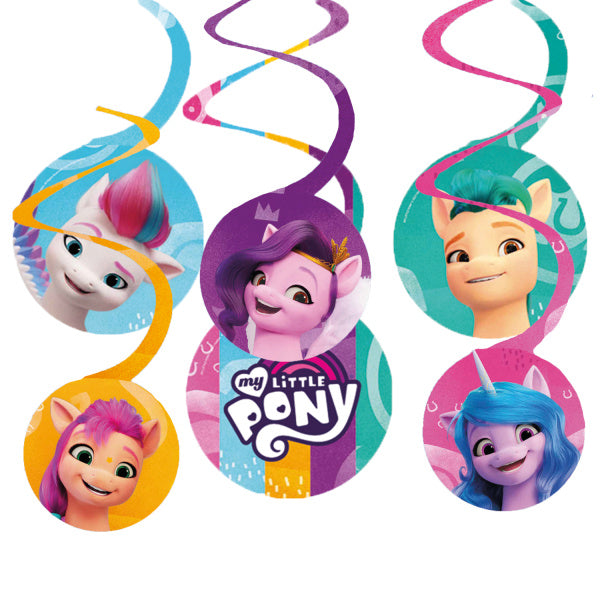 My Little Pony Hangdecoratie 6st