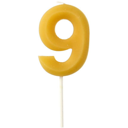 9 Jaar Kaarsen 4,5cm