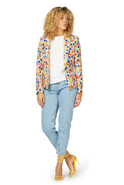 Feest Confetti Blazer Dames OppoSuits