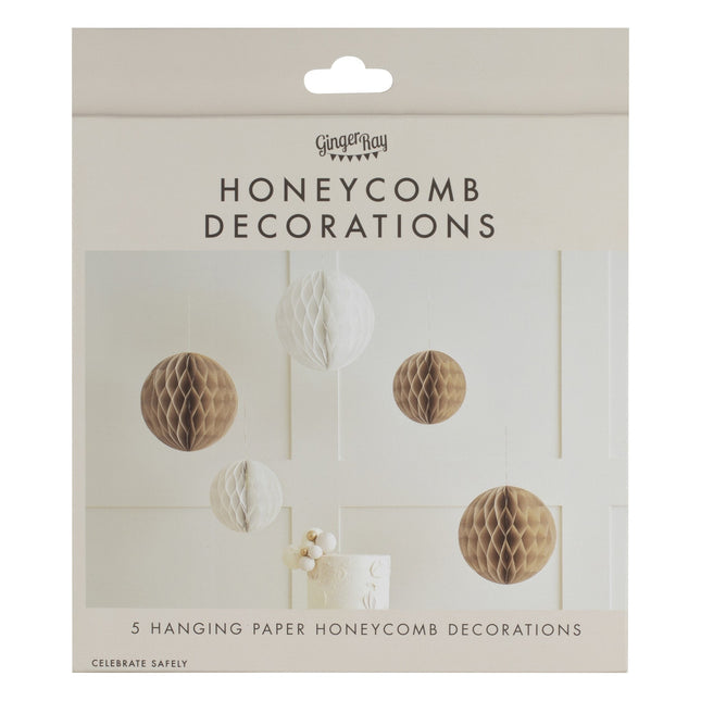 Babyshower Honeycombs 5st