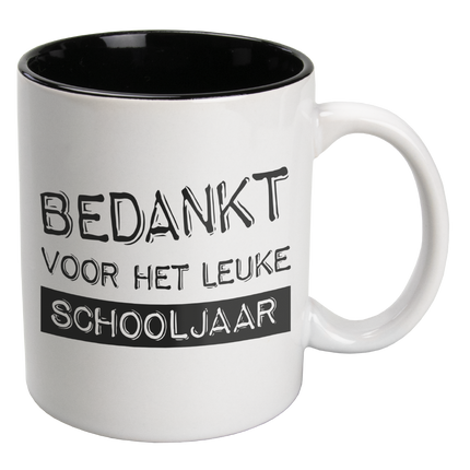 Mok Bedankt Voor Het Schooljaar 8cm