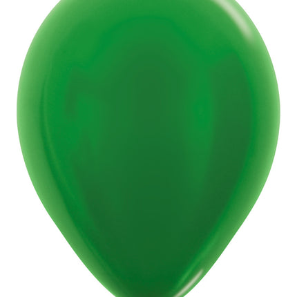 Ballonnen Metallic Green 30cm 50st