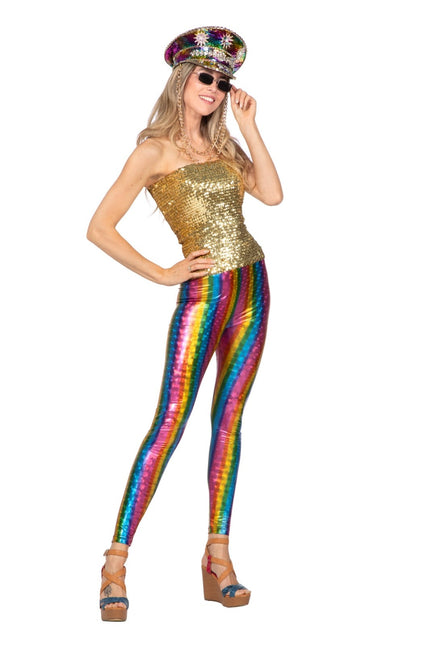 Legging Dames Regenboog