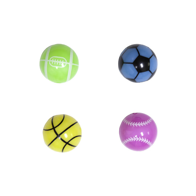 Uitdeelcadeautjes Sportballen 3cm 8st