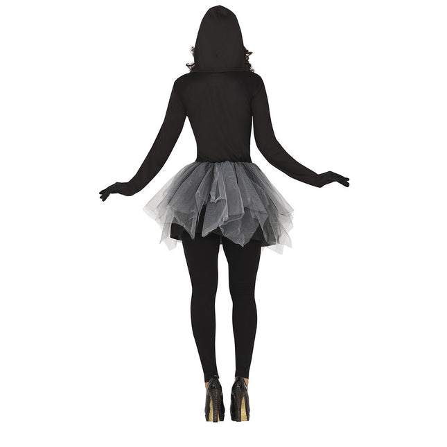 Skelet Halloween Kostuum Dames Tutu