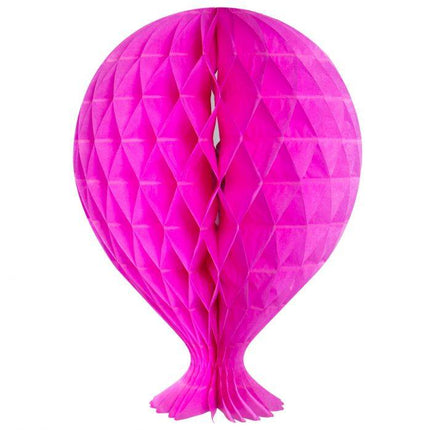 Honeycomb Ballon Fuchsia 37cm