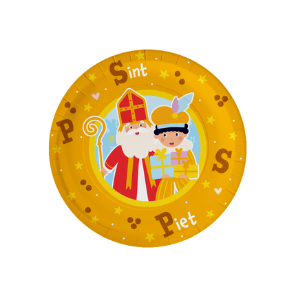 Sinterklaas Borden 22,6cm 8st