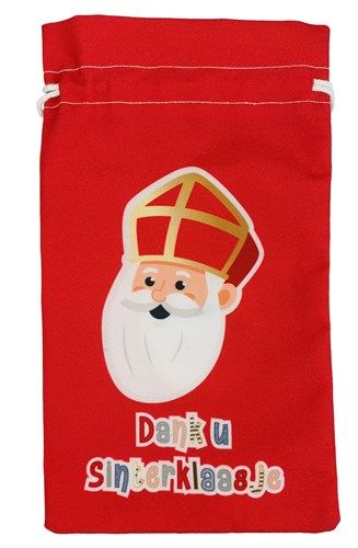 Sinterklaas Pepernotenzakje Dank U Sinterklaasje